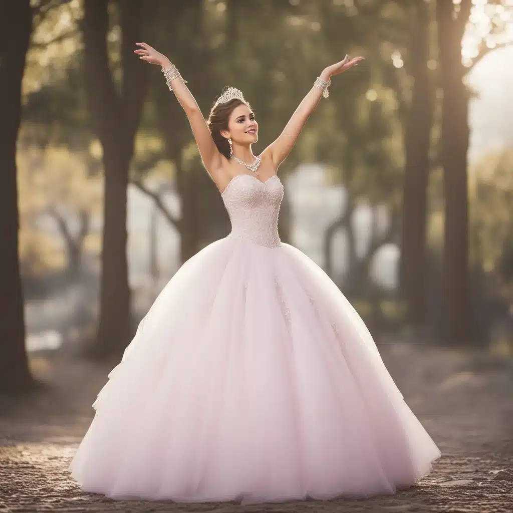 Forma natural de posar para quinceañeras